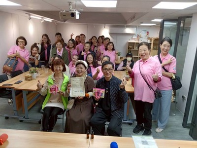 長照系師生參訪綠善生活會館 體驗五感療育　響應「一日一蔬食」全球傳愛行動圖片